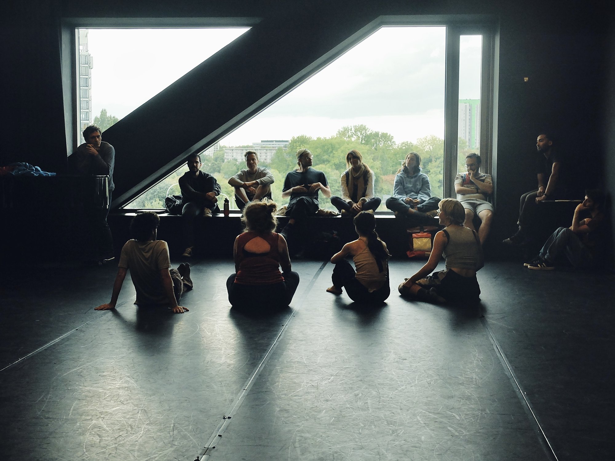 Group discussion in De Gele Zaal